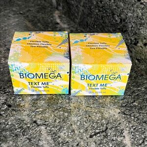 Omega Yellow and Blue Hair Accessories